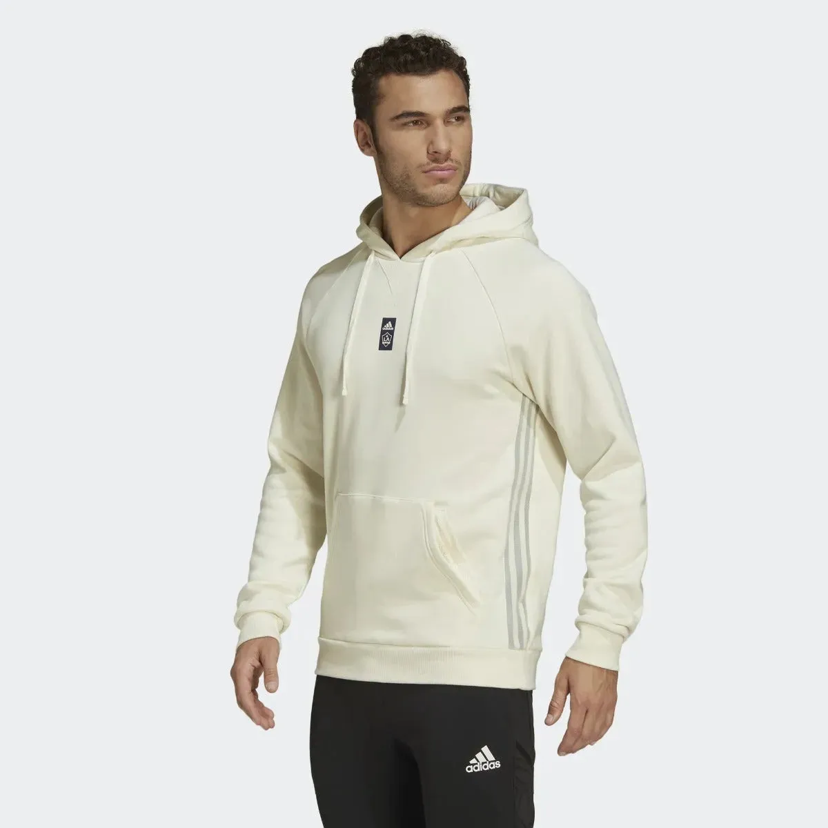 adidas 2022 LA Galaxy Travel Hoodie - Spray
