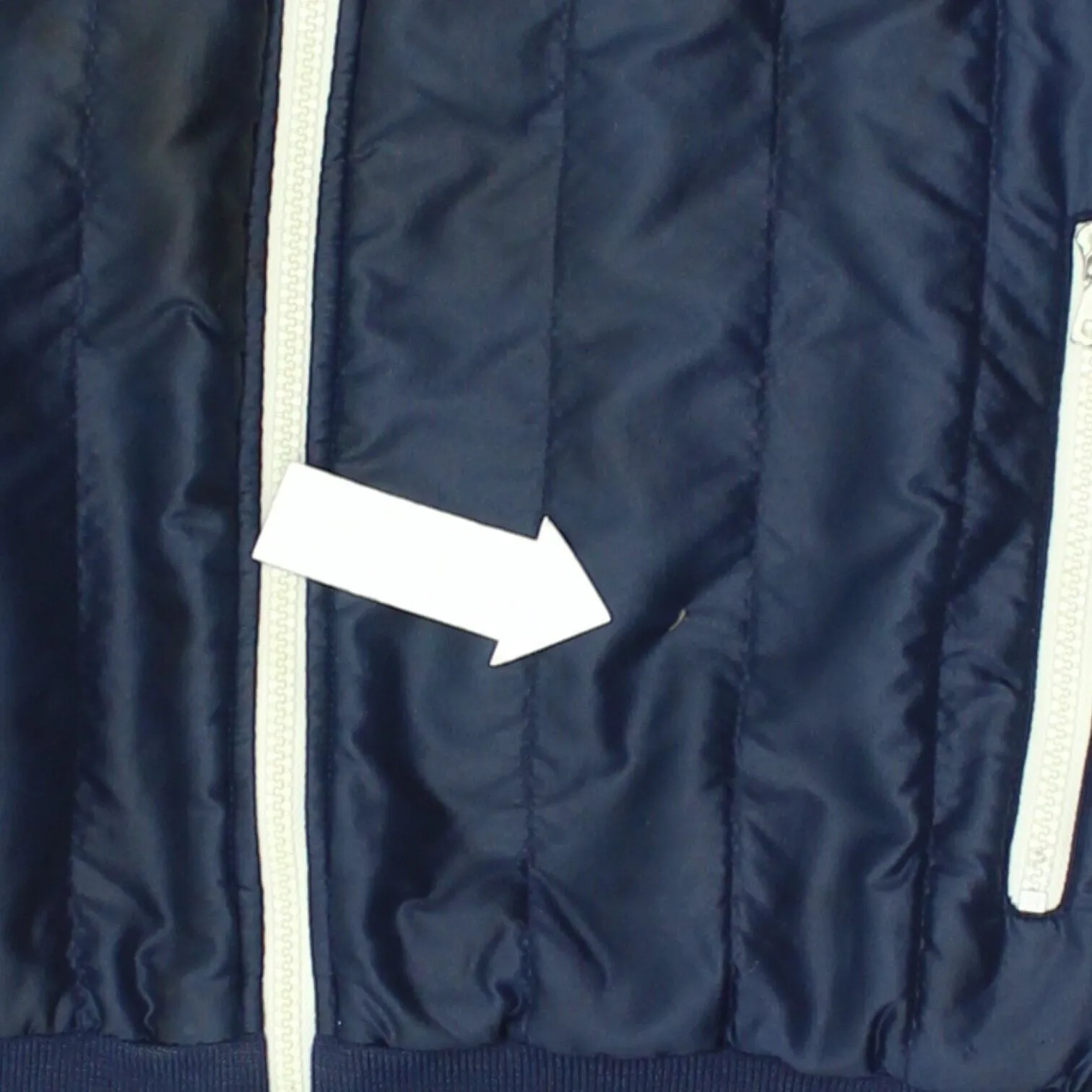 Adidas Originals Mens Navy Gilet | Vintage 70s Sportswear Sleeveless Jacket VTG