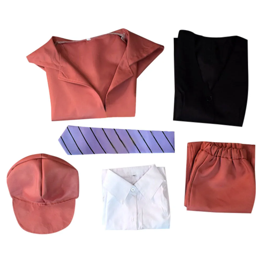 Adulte BSD Edogawa Rampo Tenue Brune Cosplay Costume