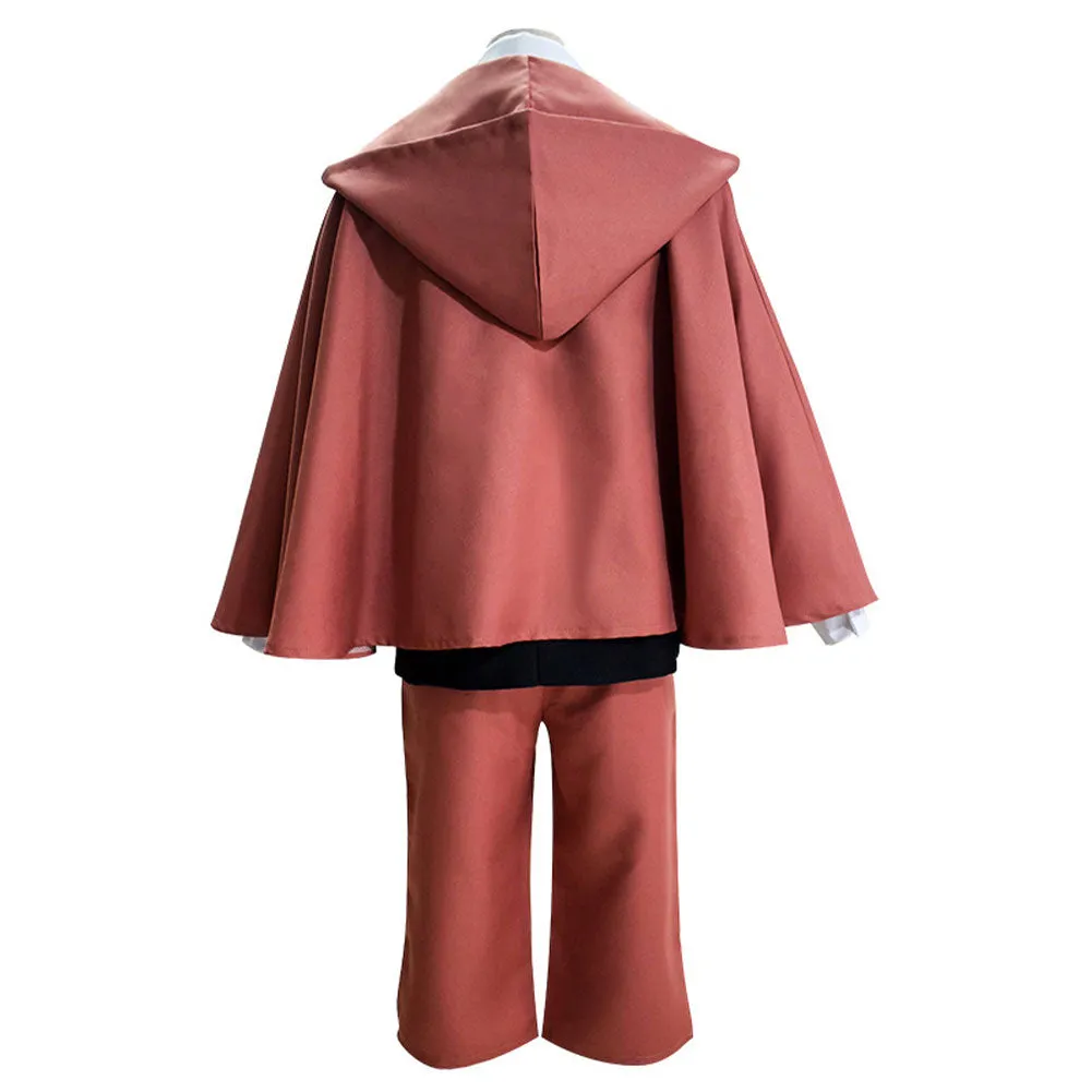 Adulte BSD Edogawa Rampo Tenue Brune Cosplay Costume
