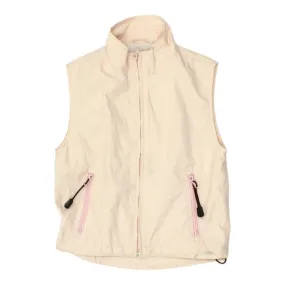 Alberto Aspesi Girls Light Pink Sleeveless Gilet Jacket | Vintage Kids Designer