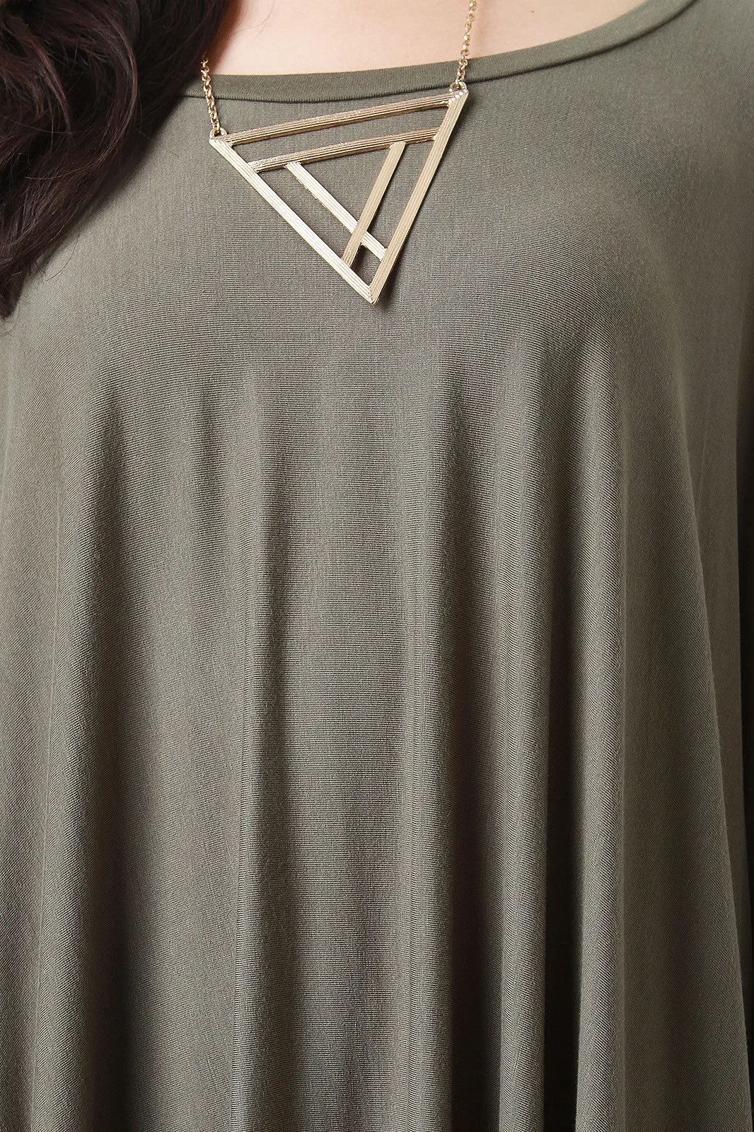 Asymmetrical Drape Top