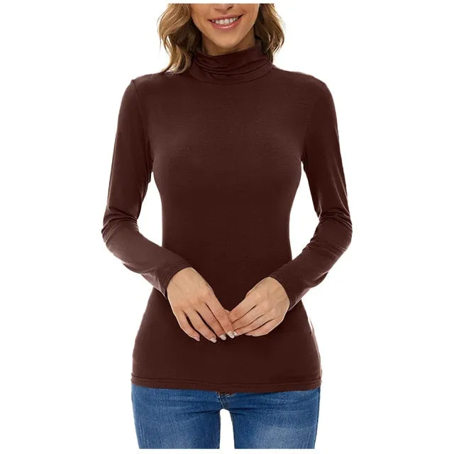 Autumn fleece Vintage Turtleneck