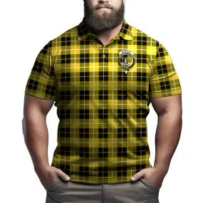 Barclay Dress Modern Tartan Men's Polo Shirt with Family Crest