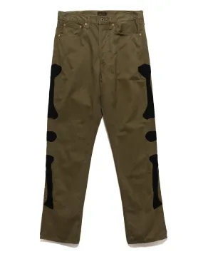 Chino MEXICAN TUXEDO 5P OKAGILLY Khaki