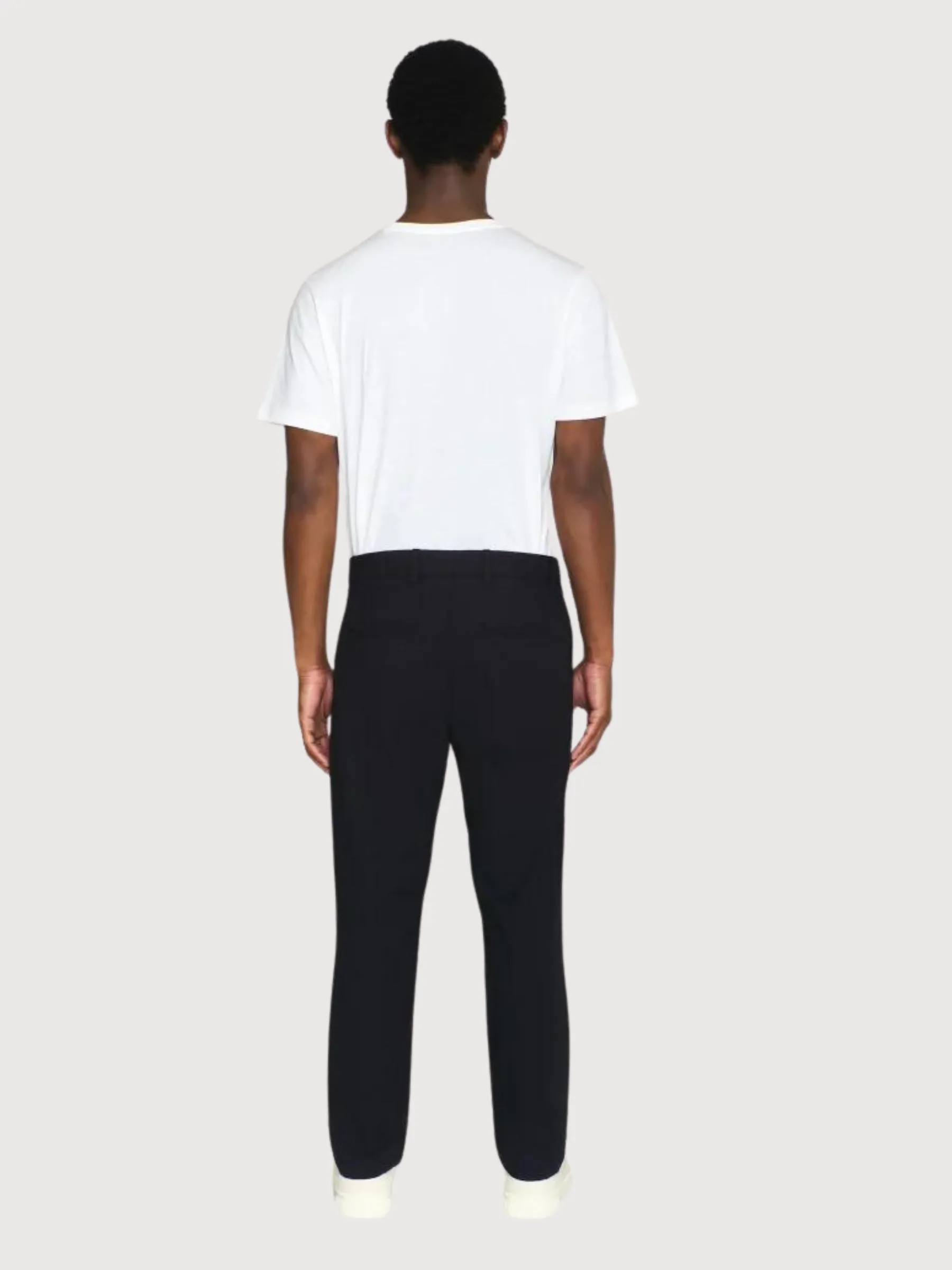 Chuck Flannel Chino Blue Man Trousers | Knowledge Cotton Apparel
