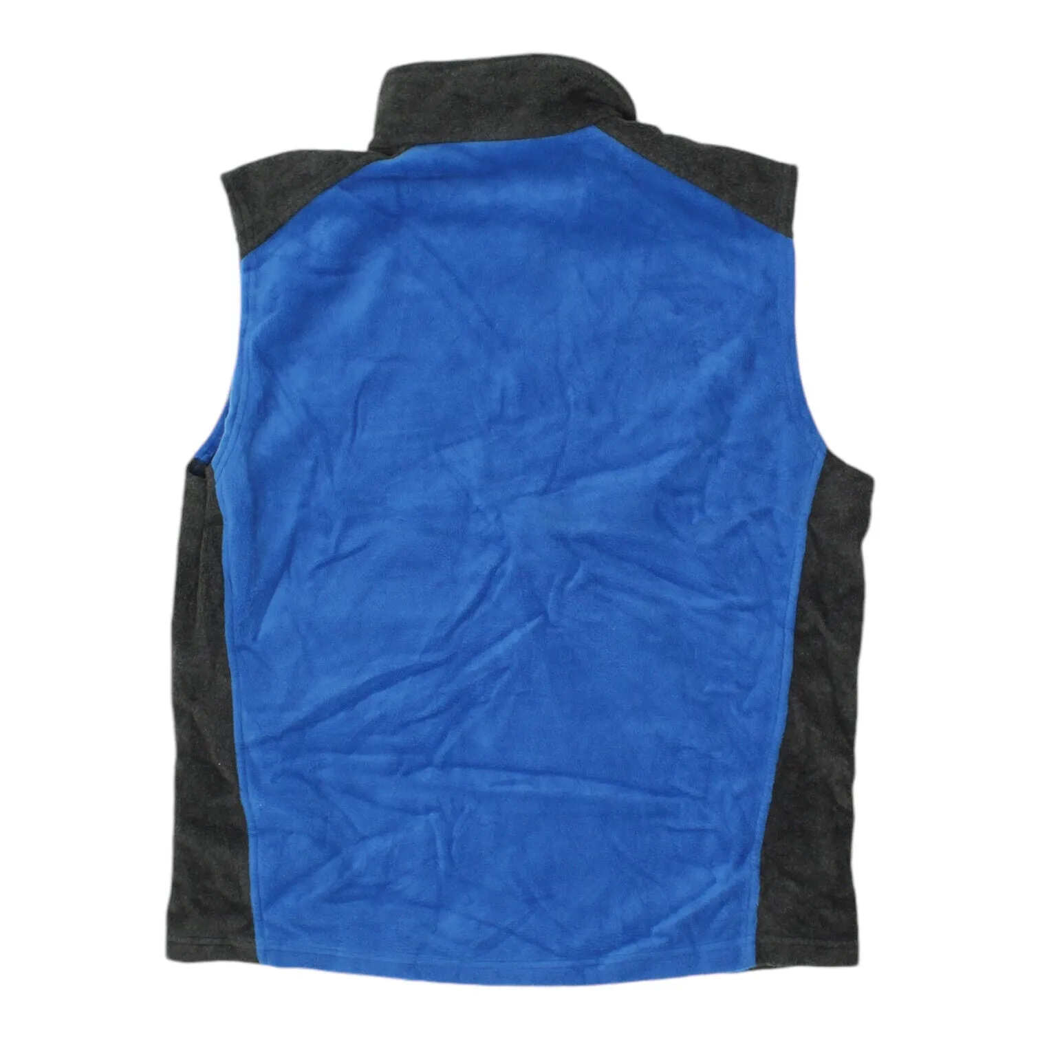 Columbia Mens Blue Sleeveless Fleece Jacket | Vintage Workwear Bodywarmer Gilet