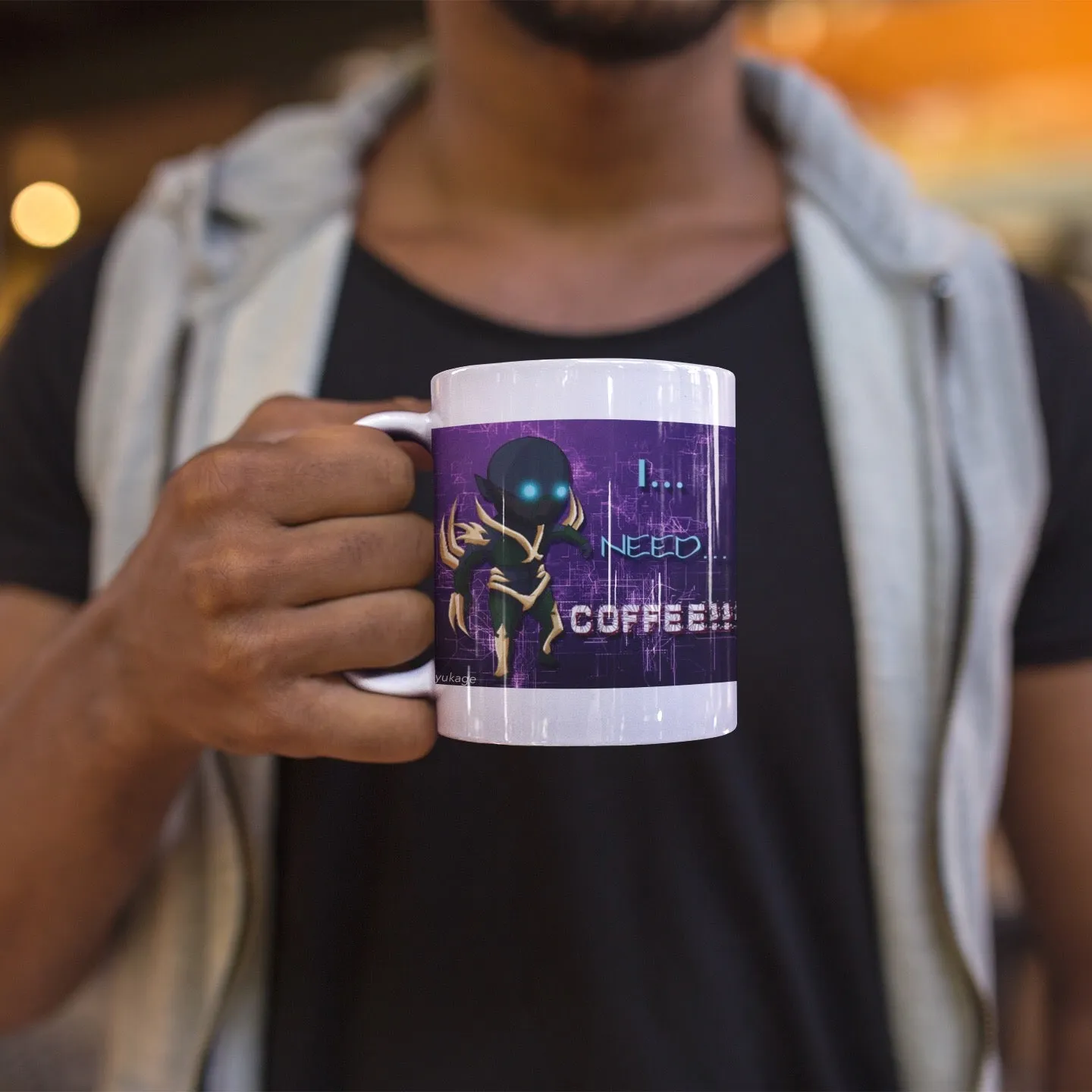 Dark Office Humor Mugs (Shi`aki Warrior)