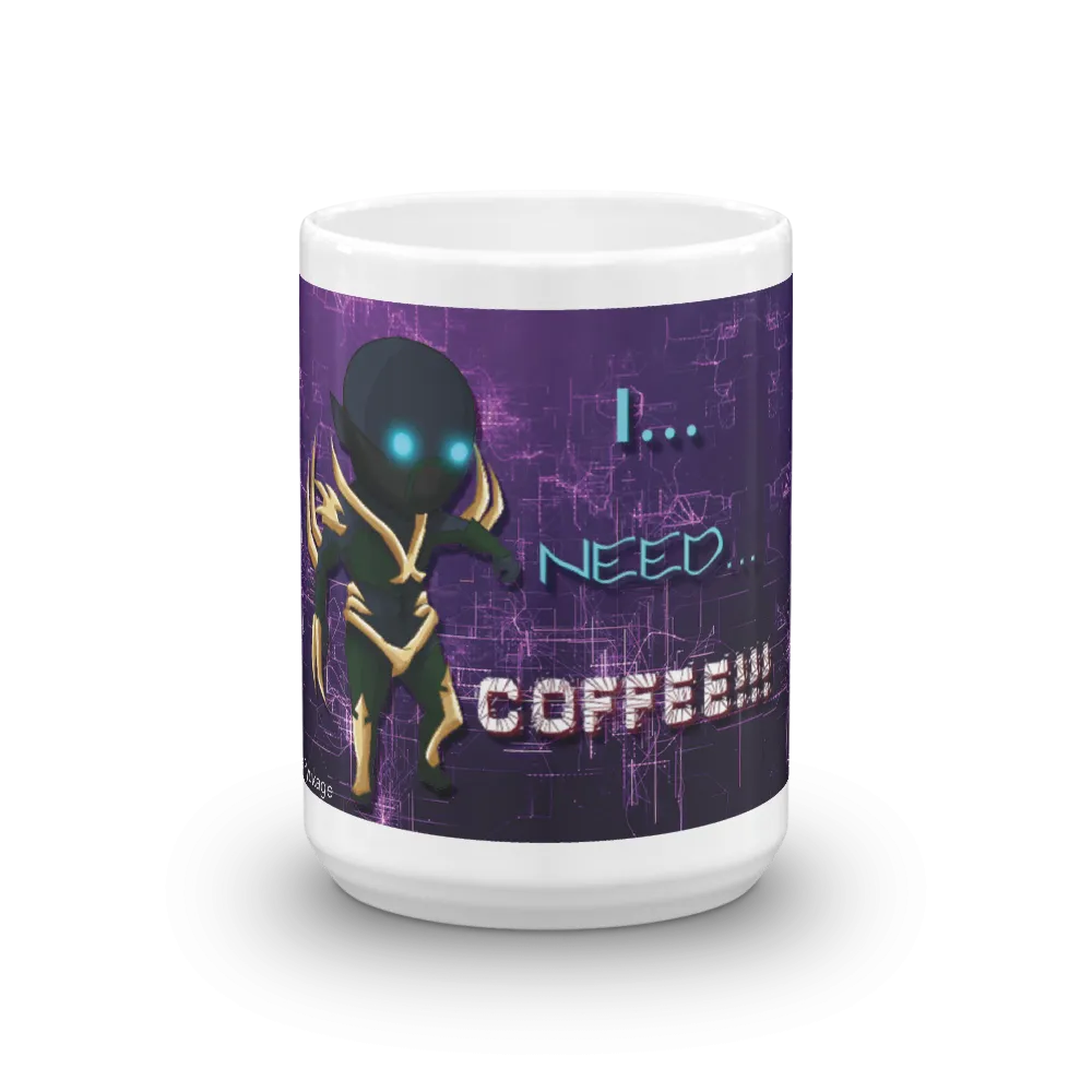 Dark Office Humor Mugs (Shi`aki Warrior)