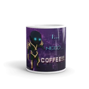 Dark Office Humor Mugs (Shi`aki Warrior)