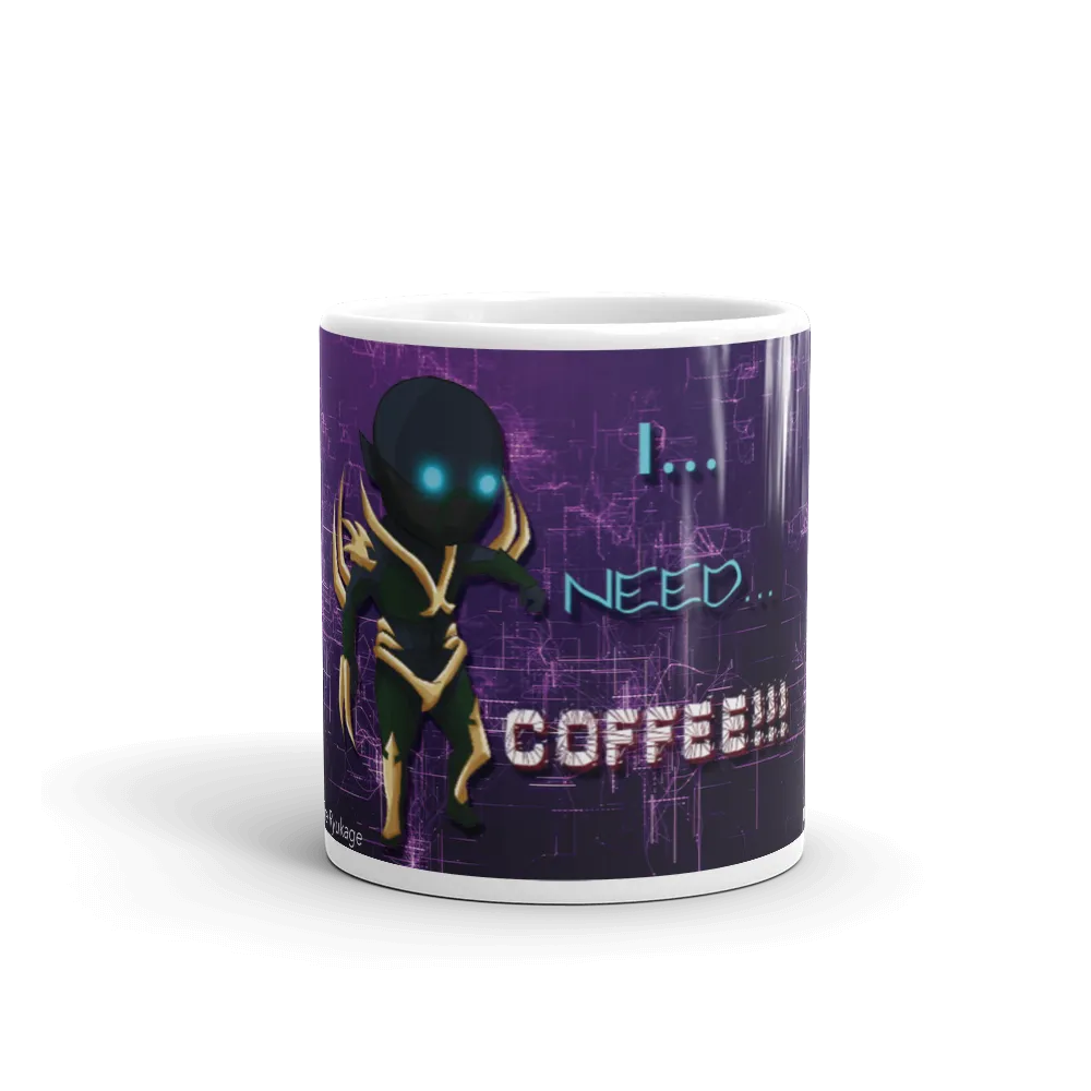 Dark Office Humor Mugs (Shi`aki Warrior)