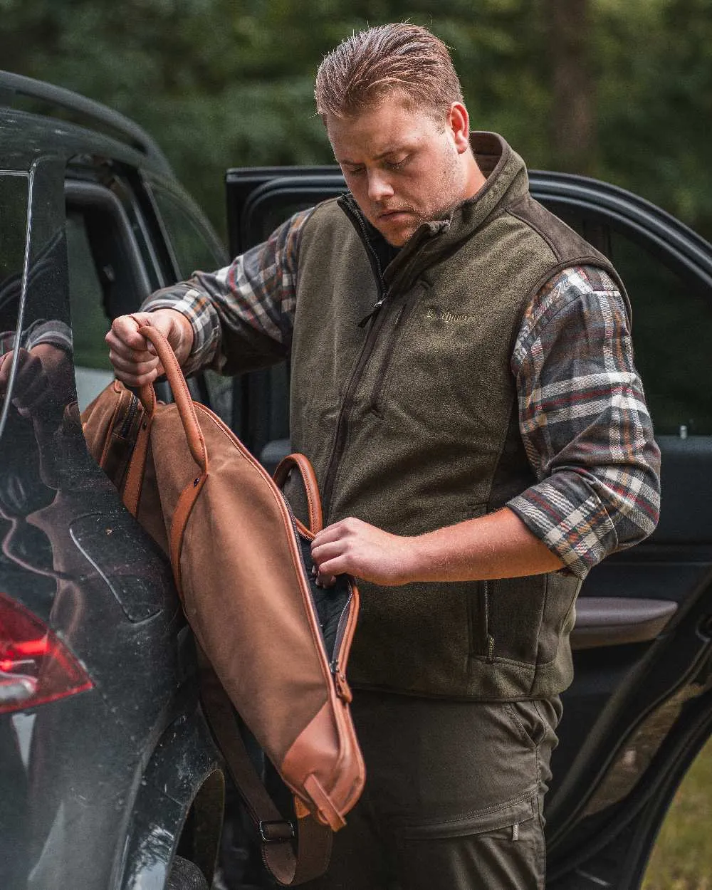 Deerhunter Gamekeeper Bonded Fleece Waistcoat