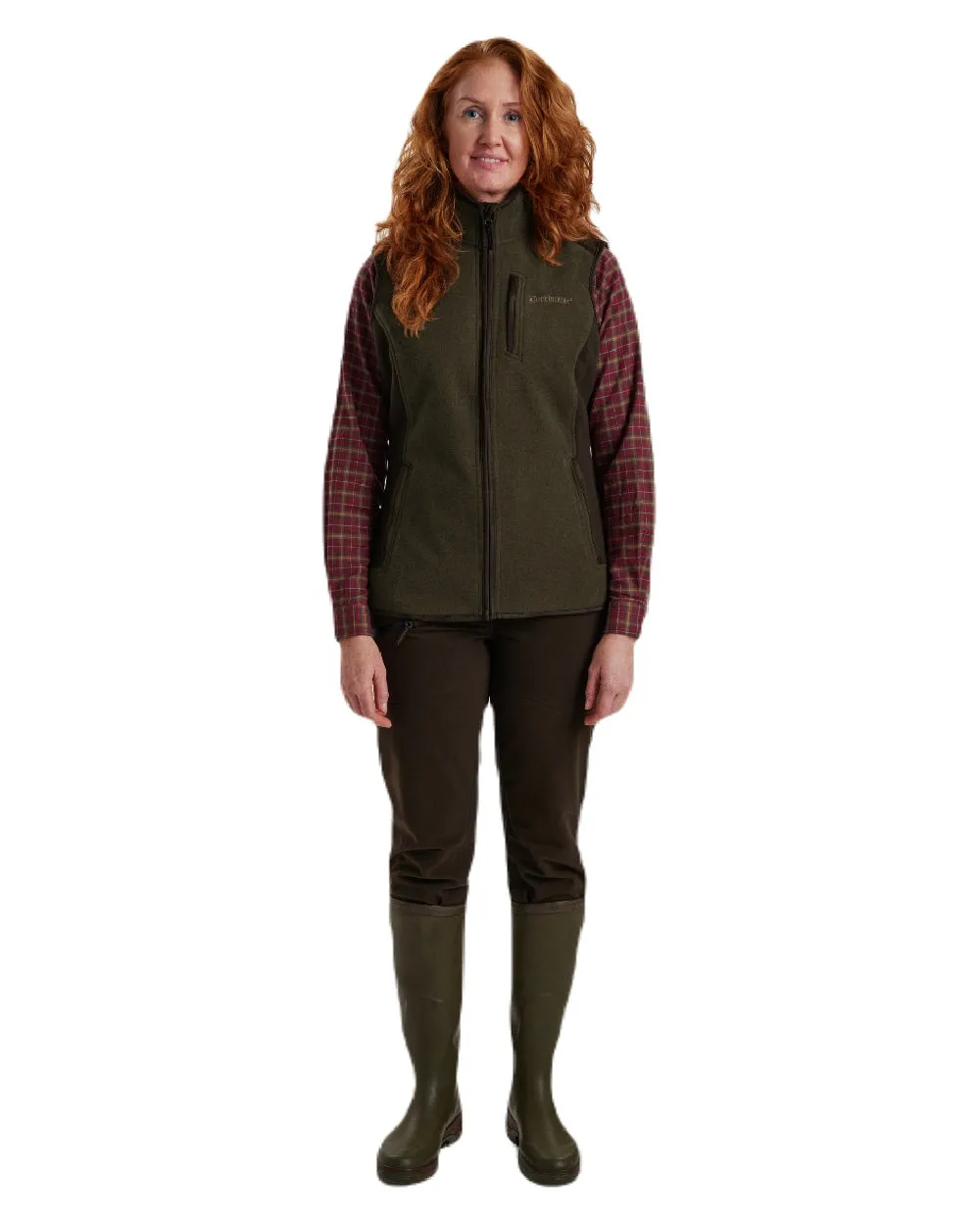 Deerhunter Lady Pam Bonded Fleece Waistcoat