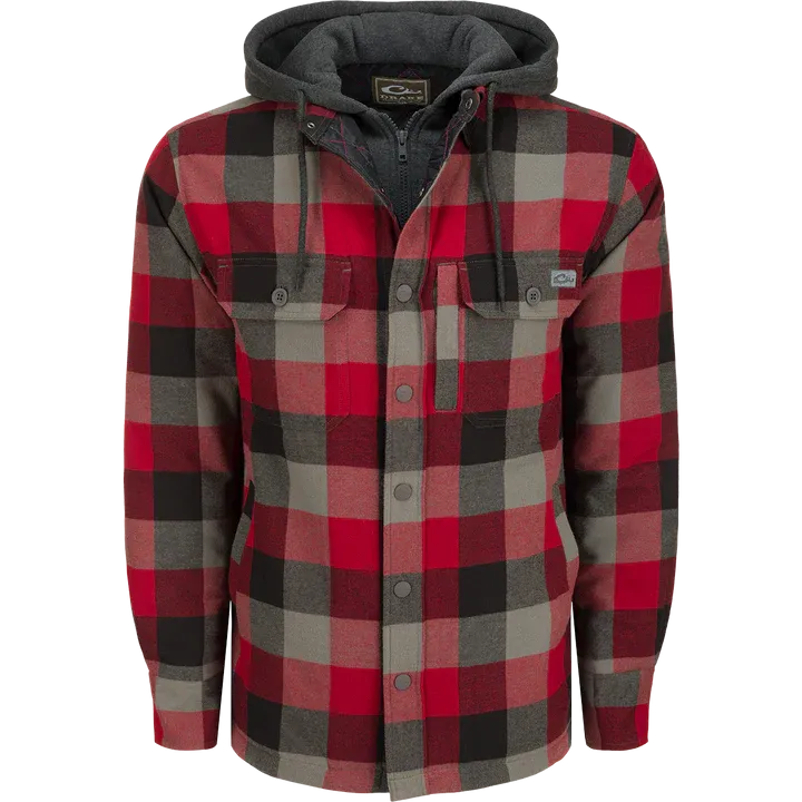 Drake The Campfire Flannel Hoodie
