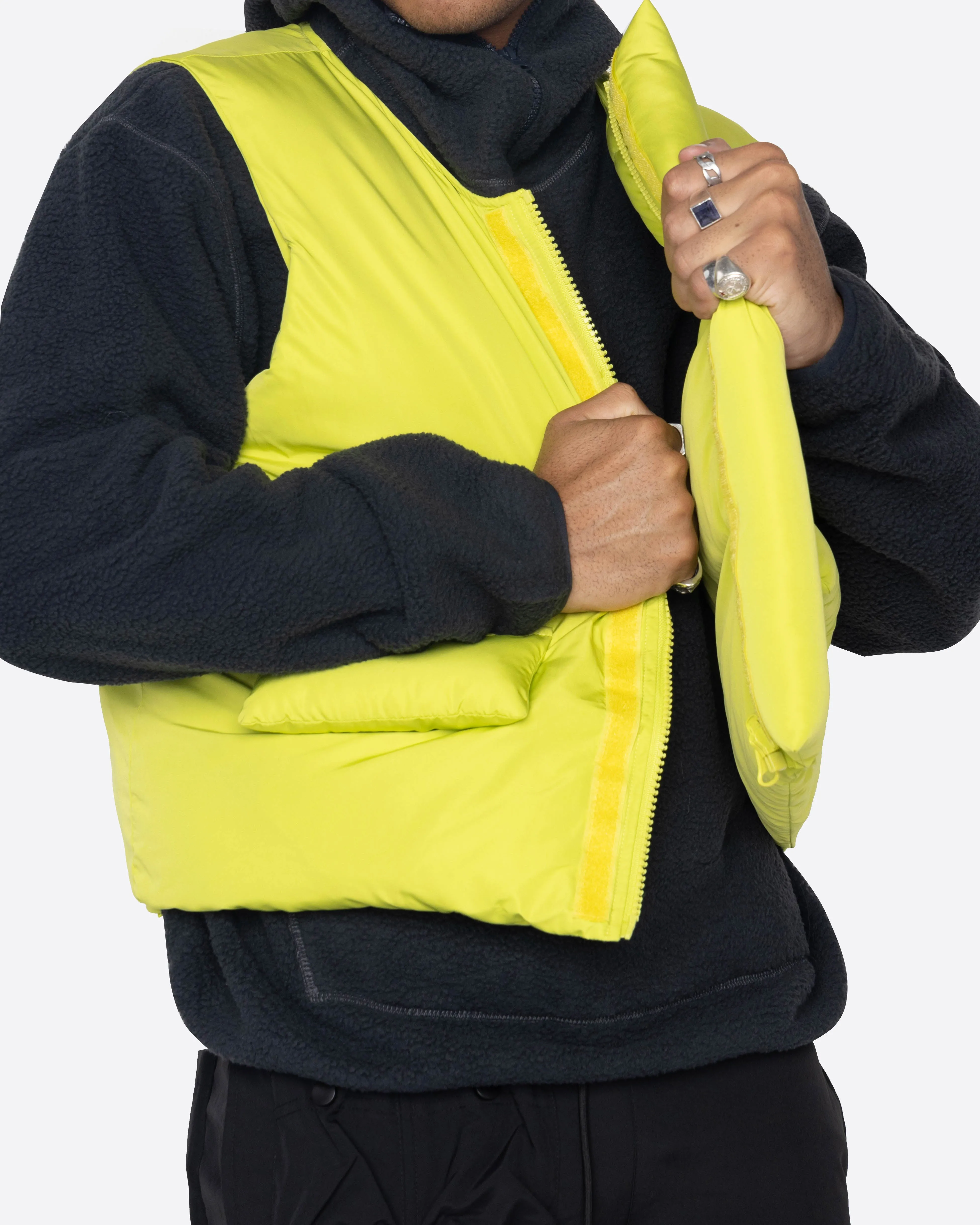 EPTM BUBBLE VEST-LIME