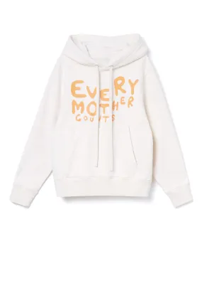 Every Mother Counts Unisex Hoodie in Cream