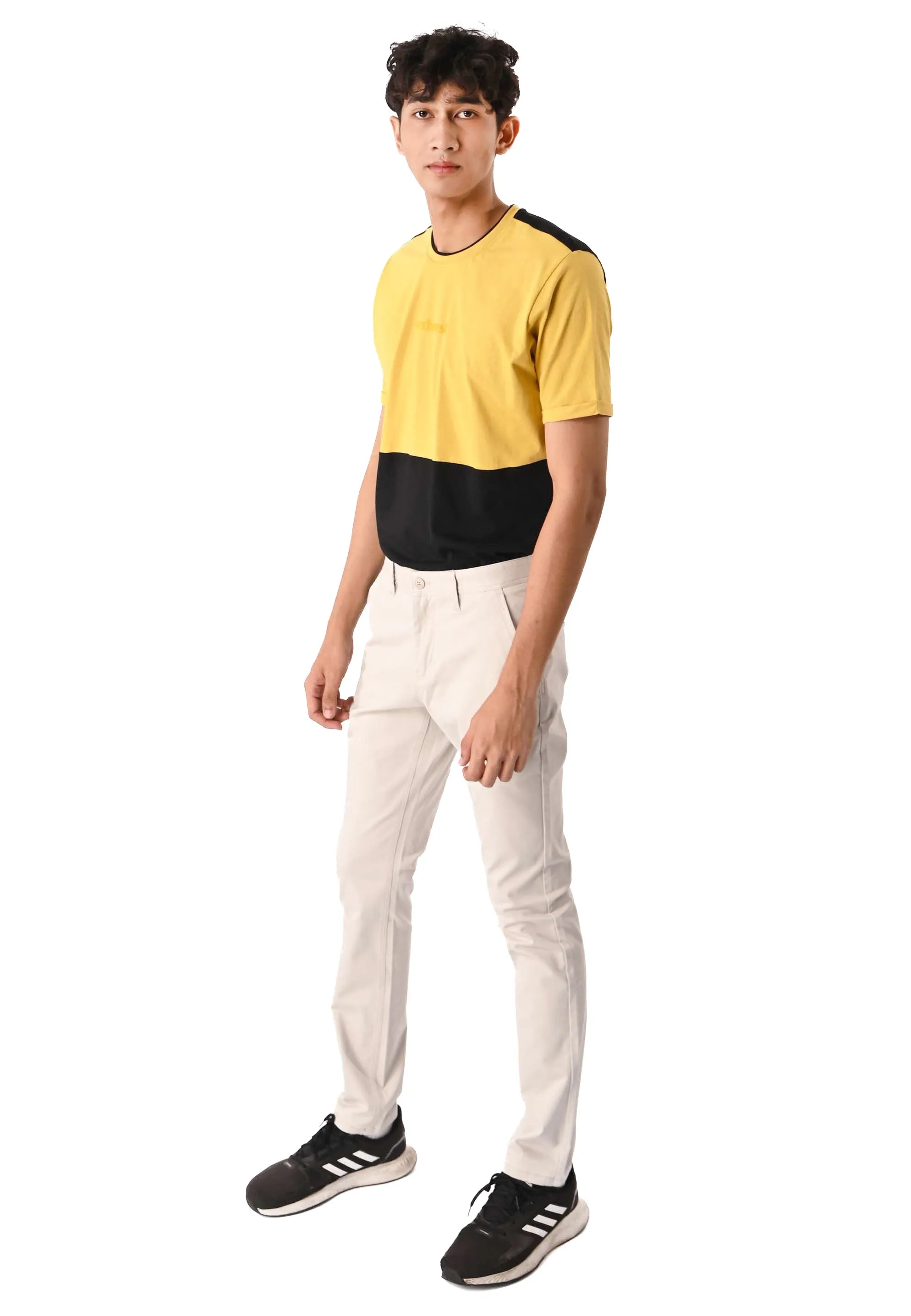 EXHAUST Stretchable Cotton Long Pants [Straight Cut] 1068