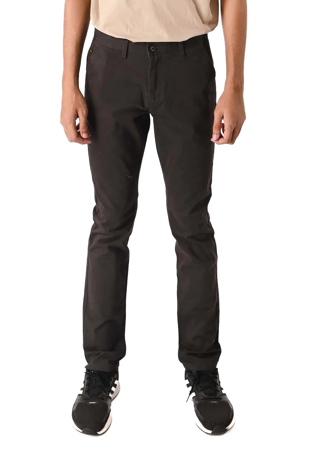 EXHAUST Stretchable Cotton Long Pants [Straight Cut] 1068