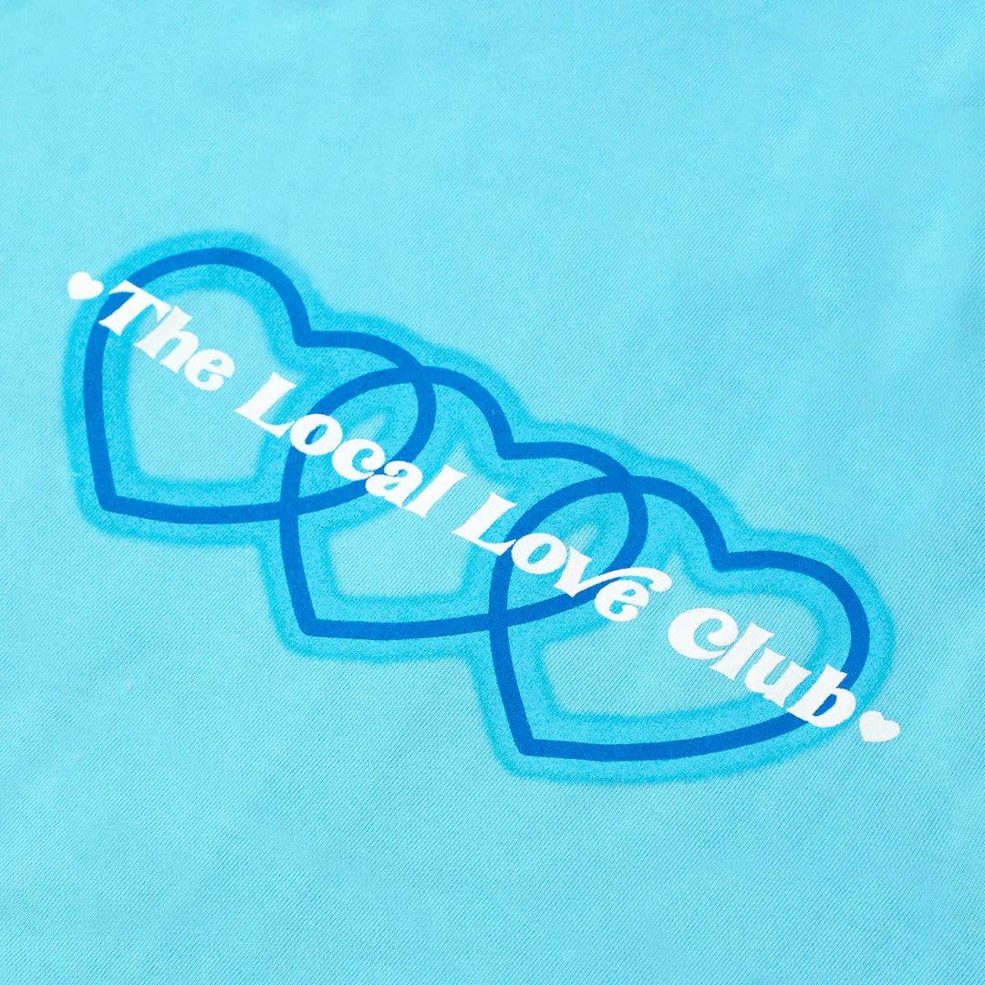 GLOWING HEART ZIP HOODIE