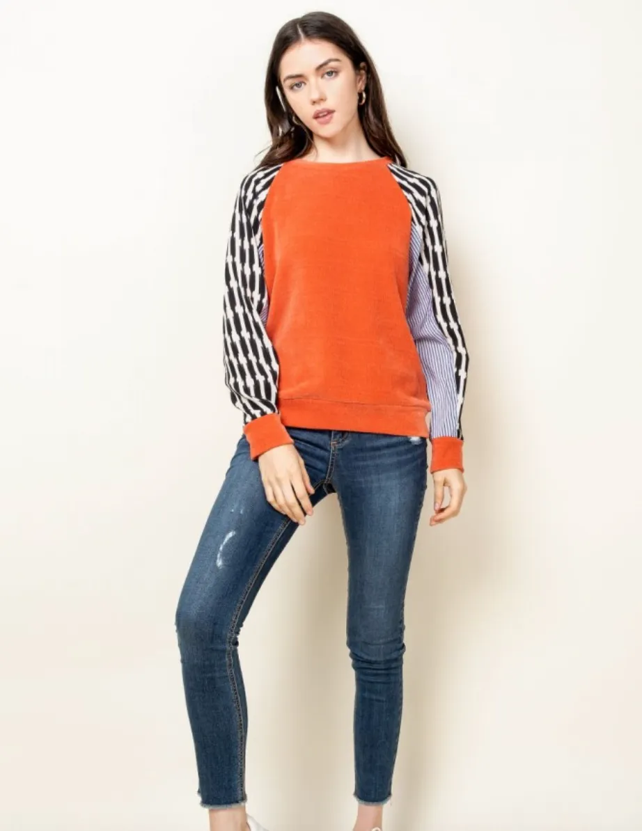 Long Sleeve Raglan Top