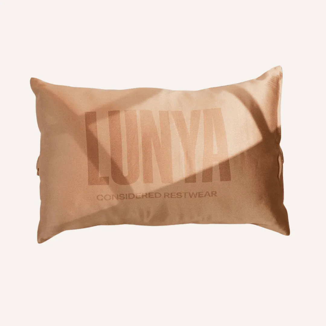 Lunya | Washable Silk Travel Pillow