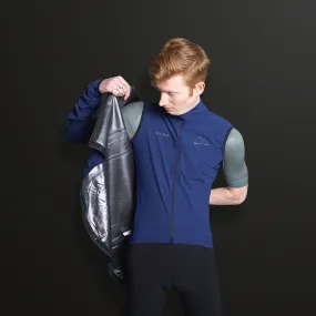 Men's Waterproof Gilet - Blue