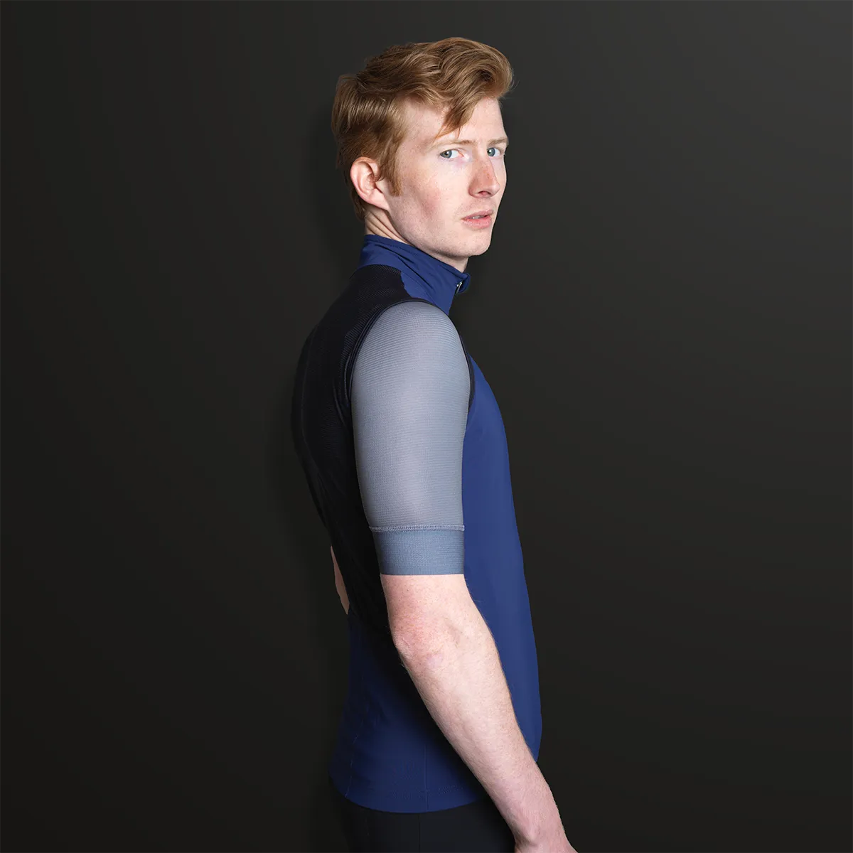 Men's Waterproof Gilet - Blue