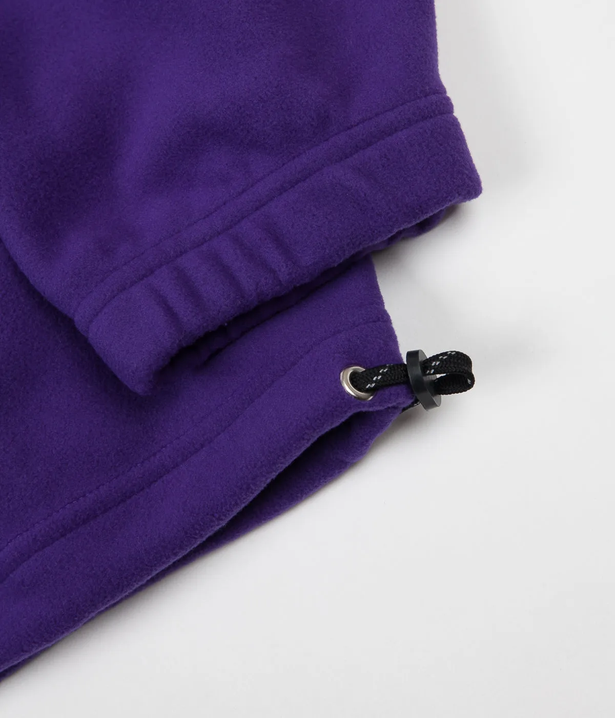 Polar Lightweight Fleece Pullover Jacket - Deep Purple