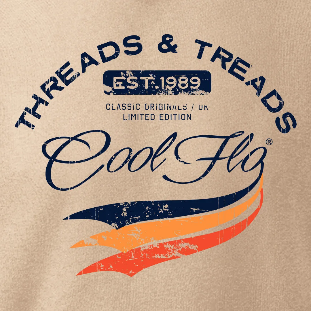 Threads and Treads Sand Hoody