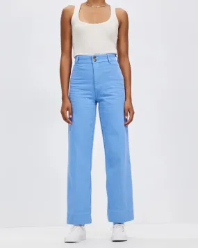Thrills Belle Full Length Chino Powder Blue