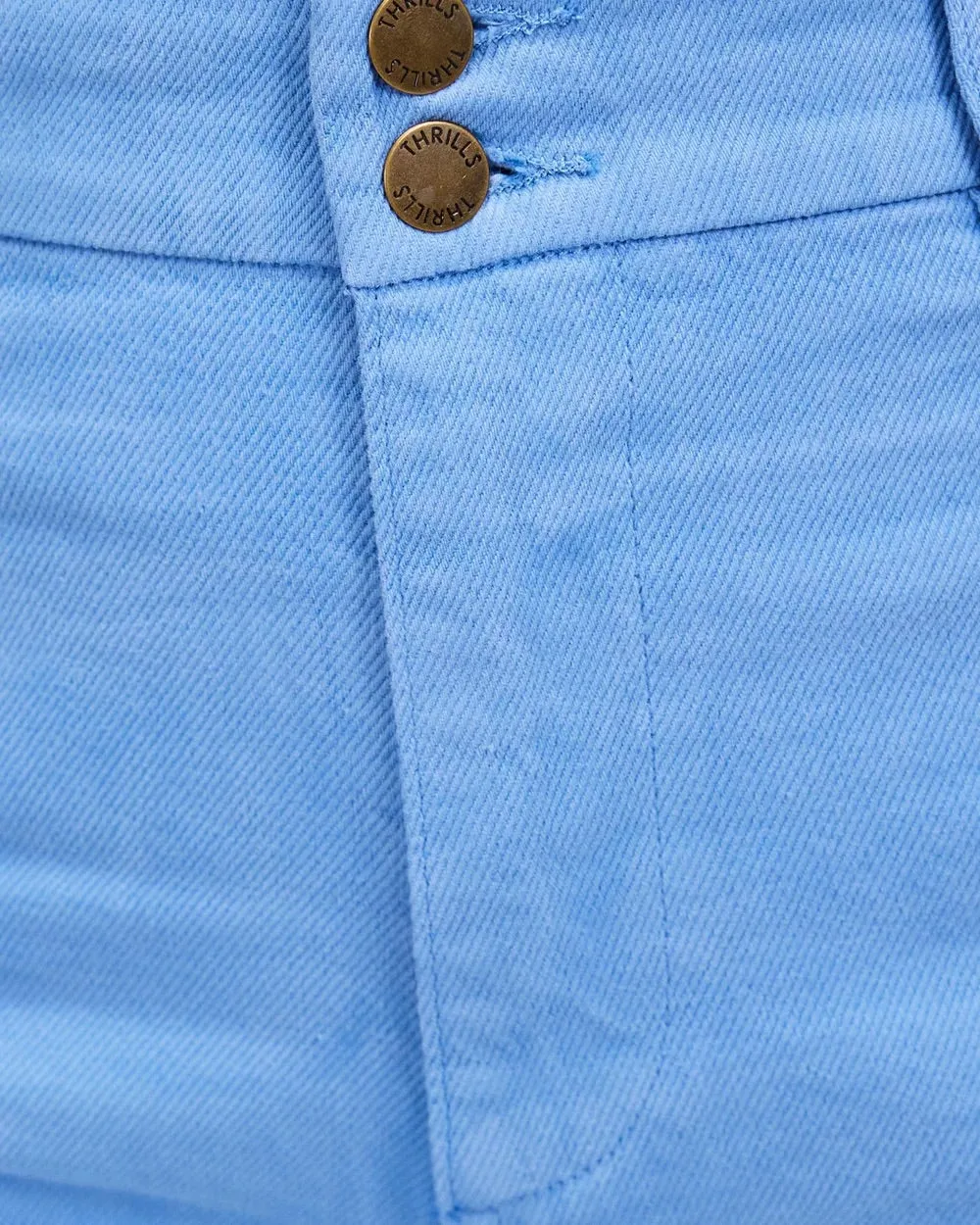Thrills Belle Full Length Chino Powder Blue