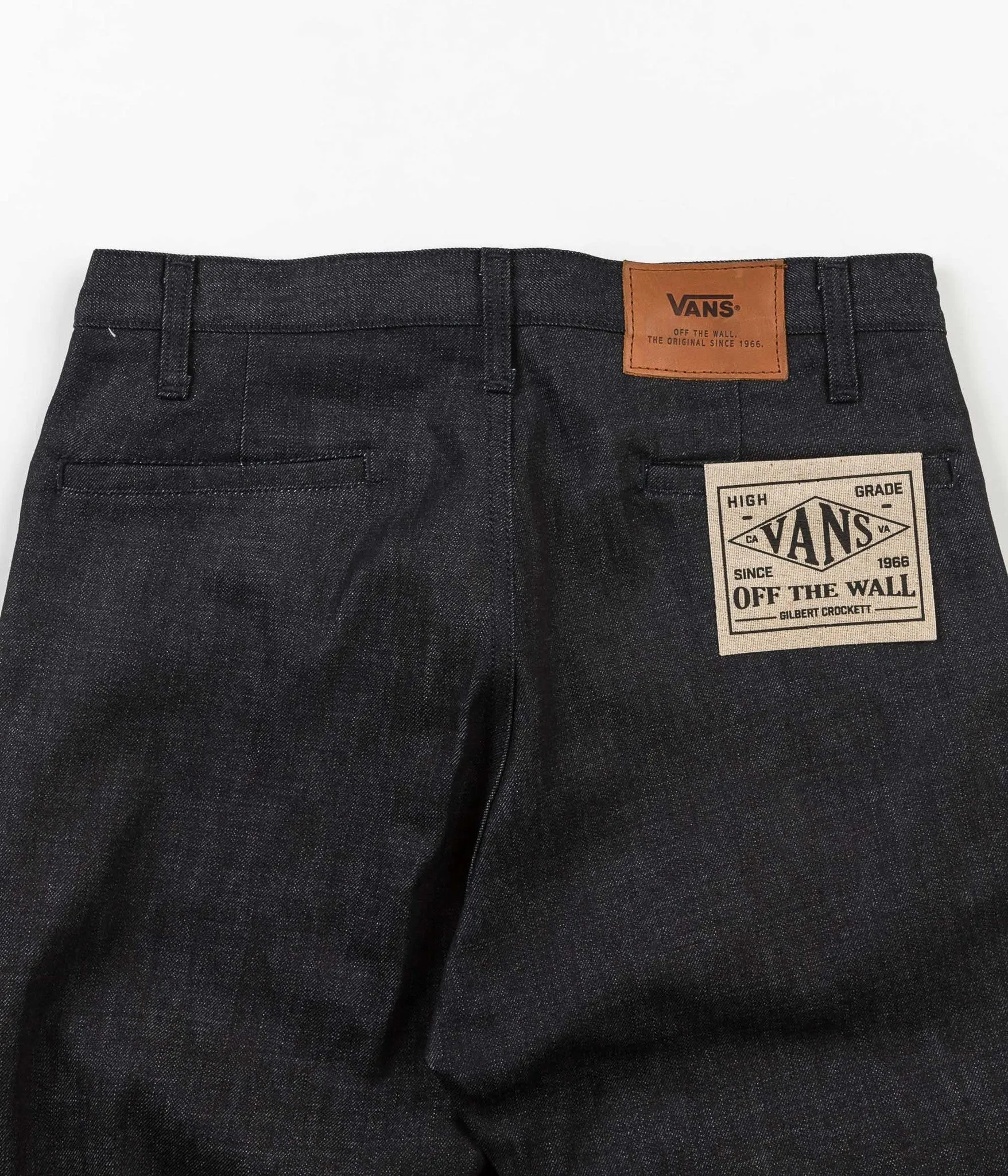 Vans Gilbert Crockett Denim Chino Trousers - Raw Oakhurst