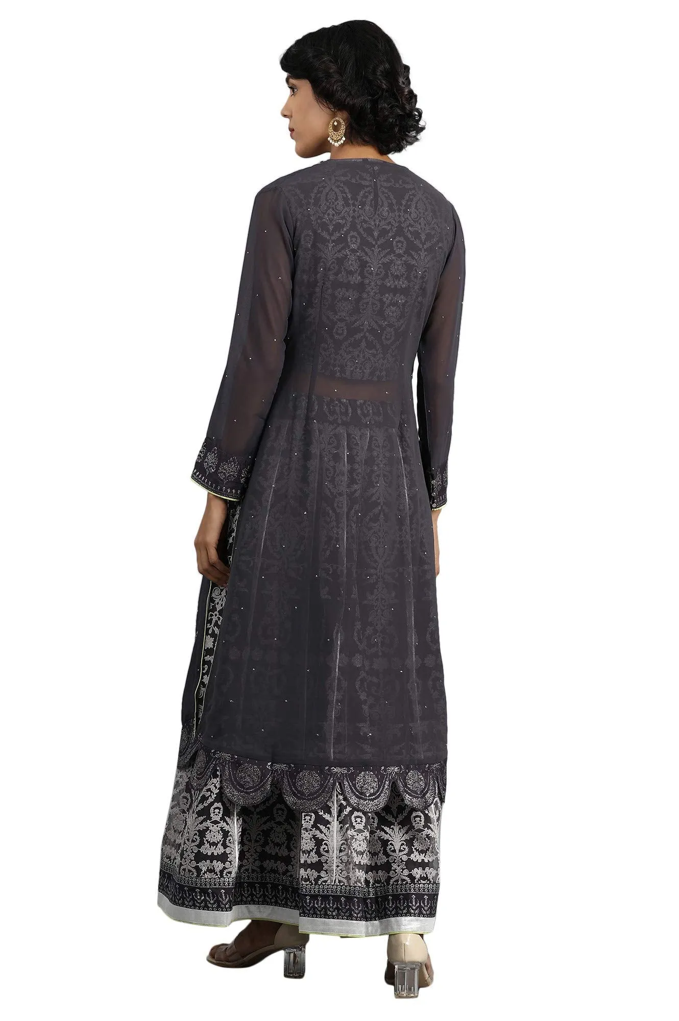 Wishful Women's Regular fit Top (19FESP10246-110916_Grey 10)
