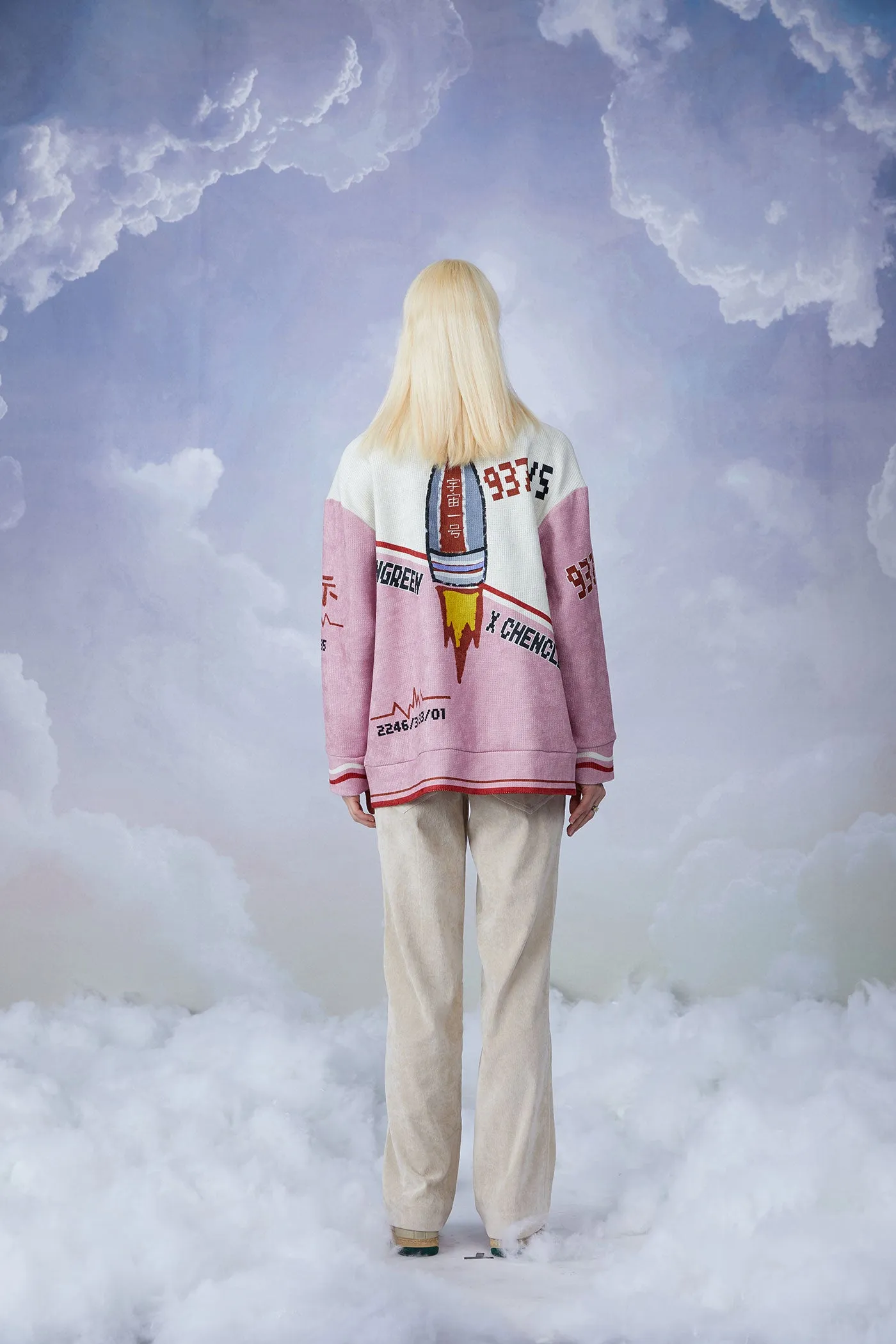 WXC | Spaceman Pink Fleece Jacket