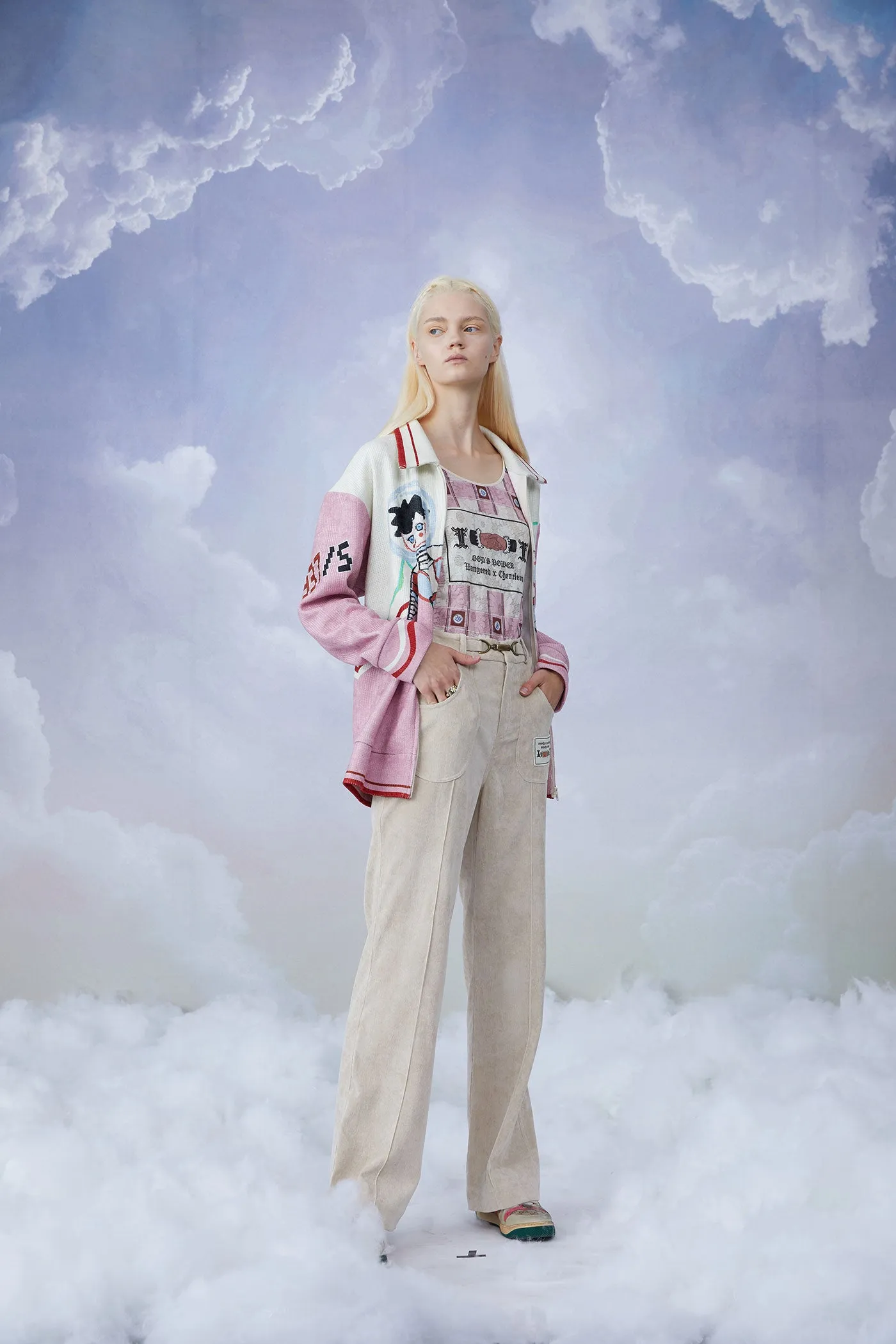 WXC | Spaceman Pink Fleece Jacket