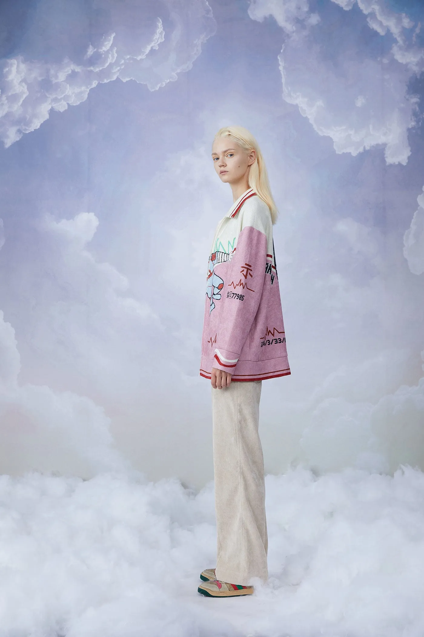 WXC | Spaceman Pink Fleece Jacket
